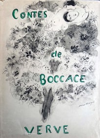 Verve 24. Les Contes de Boccace by Chagall. 1950.