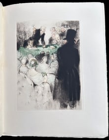 Icart, Louis. La dame aux camélias, with 25 etchings, 1938