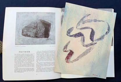 Xxe Siecle 9. Prints by Chagall, Fautrier Delaunay, Mondrain, Capogrossi, and Magnelli
