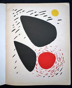 Xxe Siecle 3 1952, Lithographs by Miro Calder Giacometti…