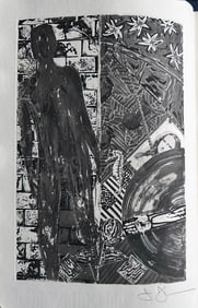 Wallace Stevens. Poems. With a signed etching by Jasper Johns