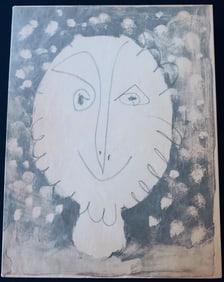 Picasso lithographe 1. 1947. With two original lithographs by Picasso.