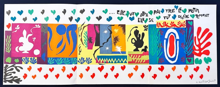 Derriere le Miroir 36-37-38.  Sur quatre murs, Lithographs by Braque, Matisse, Miro, Chagall...