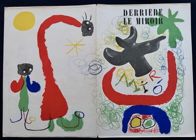 Derrière le Miroir 29-30. With 2 original lithographs by Miro.