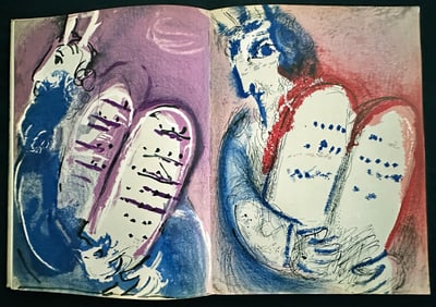 Verve 33 34. Chagall Illustrations for the Bible, 1956. With 16 lithographs.