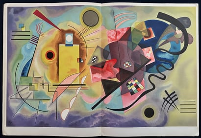 Derriere le Miroir 118. Kandinsky. with 5 lithographs.