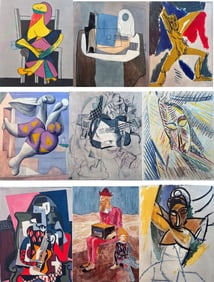 Picasso. Venti (20) Pochoirs Originali. One of 200 copies, 1955