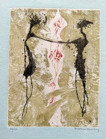 Paroles Peintes. With 10 signed/numb etchings by Ernst, Matta, Lam, Herold, Tanning. One of 63