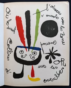 Xxe Siecle 3 1952, Lithographs by Miro Calder Giacometti…