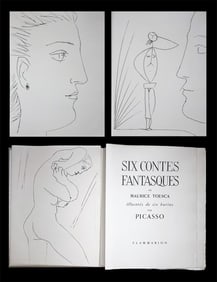 Picasso. Six Contes Fantastiques, With 6 Engravings, 1953, one of 25 copies