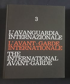 The International Avant-Garde 3, 1962. One of 100 copies. Pomodoro, Rotella, Tancredi, & others