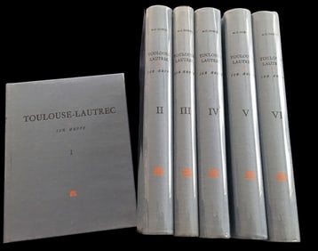 Lautrec Toulouse-Lautrec et Son Oeuvre, 6 vols