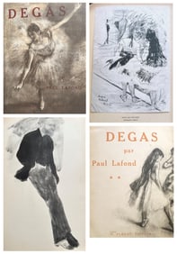 Degas by Lafond, 1918, 2 vols.