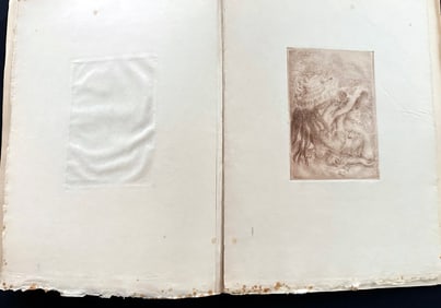 Renoir et ses amis - DeLuxe with Renoir etching prints in double state, 1921.