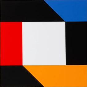 Domberger Siebdruck Kalender. 12 Screenprints by Indiana, Max Bill, and others, 1971.