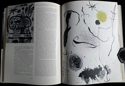 XXe siecle 24, 1964. Lithographs by Hartung, Miro.