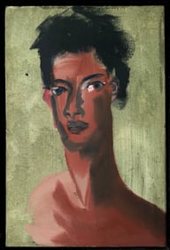 Rainer Fetting. Mark, 1990. Oil on canvas.