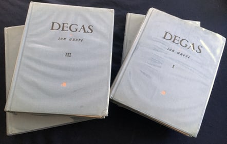 Degas et son oeuvre, 4 volumes Paul Andre Lemoisne