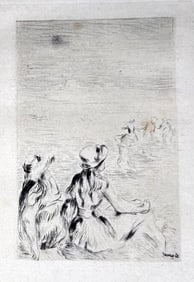 Les peintres impressionnistes 1919. With 3 etchings and 1 woodcut.