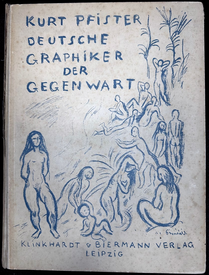 Deutsche Graphiker der Gegenwart, 1920. With 16 lithographs and 8 woodcuts.
