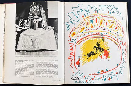 Hommage a Pablo Picasso. With one original lithograph by Picasso.