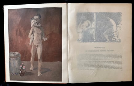 Pablo Picasso par Eugenio D’ors. 1930. With four color pochoirs by Picasso