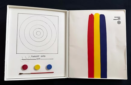Jasper John. TARGET 1970 Multiple. Technics and Creativity: Gemini G.E.L