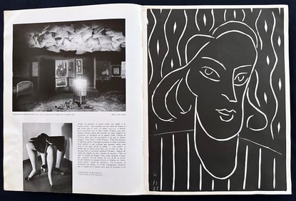 Xxe Siecle 13. 1959. Prints by Matisse, Solange, Miro, Kandinsky, and others.