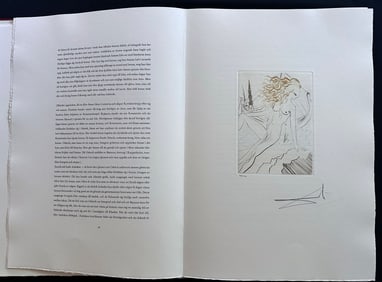 Dali, Salvador. Le Decamerone. With 10 signed engravings.