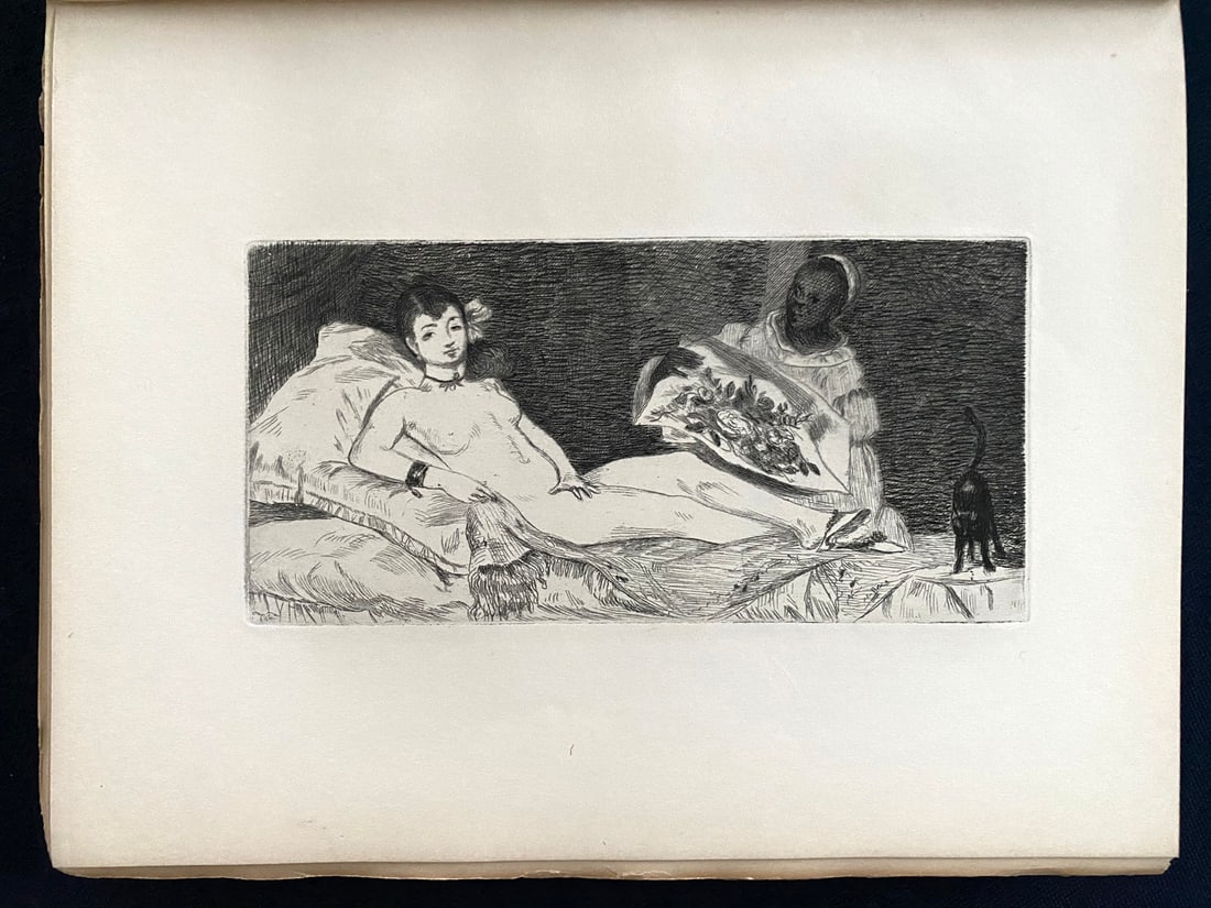 Histoire de Edouard Manet et son oeuvre, 1902. With two etchings (1 of 2)