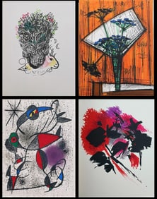 Souvenirs et Portraits d’Artistes. Prints by Giacometti, Matisse, Picasso, Miro, Chagall and