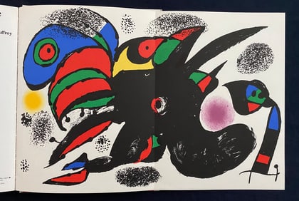XXe siècle, No. 47. with original lithograph by Joan Miro.