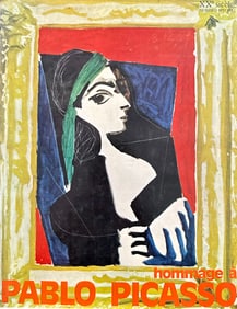Hommage a Pablo Picasso. With one original lithograph by Picasso.