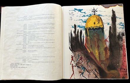 Romeo et Juliette. 1975. With an extra suite of 10 signed lithographs by Dali.