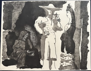 Picasso, Pablo. Toros, with 15 pochoirs.