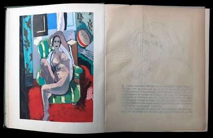 Matisse by Florent Fels. With four color pochoirs by Matisse.