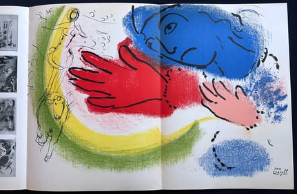 Derriere le Miroir 92-93. With lithographs by Chagall & Miro, etchings by Giacometti, & other prints