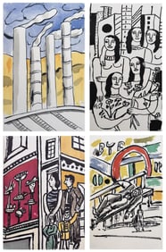 Leger Mes Voyages Paris 1960, with 28 lithographs