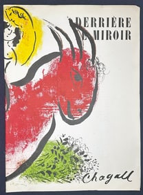 Derriere le Miroir 44-45. Chagall. with 2 lithographs.