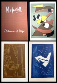 Magnelli. Album de la Ferrage. 1970. With 10 original prints signed, one of 15 copies