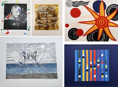 Album International 2. Portfolio with signed artworks by Miro, Calder, Vasarely and others