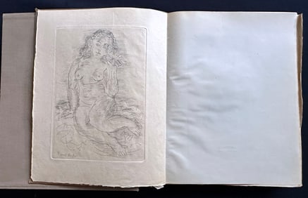 "Raoul Dufy" by Marcelle Berr de Turique, with six original etchings by Raoul Dufy. 1930.