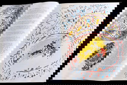 XXe Siecle 10. With 4 original color lithographs by Picasso, Dubuffet, Poliakoff and Zao Wou-Ki.