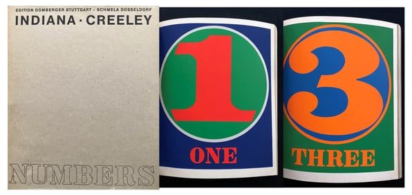 Robert Indiana. Numbers. With 10 silkscreens, 1968