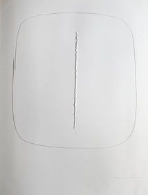 40 Disegni di Maestri Moderni. With signed lithograph by Fontana