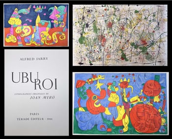 Ubu Roi. With 13 lithographs in color by Miro. 1966