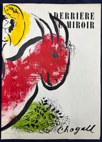 Derriere le Miroir 44-45. Chagall. with 2 lithographs.