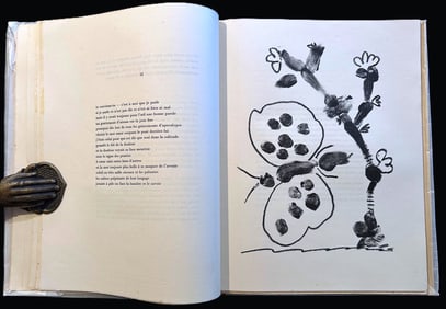 Picasso. De Memoire D’Homme. 1950. One of 350 copies, with 9 lithographs by Picasso.