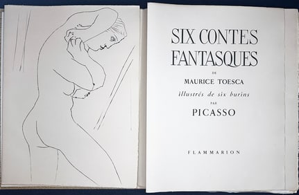 Picasso. Six Contes Fantastiques, With 6 Engravings.