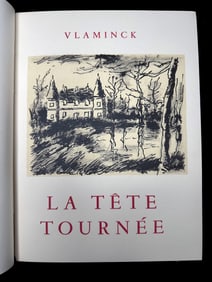 La Tete Tournee. With 12 original lithographs by Vlaminck. 1956.